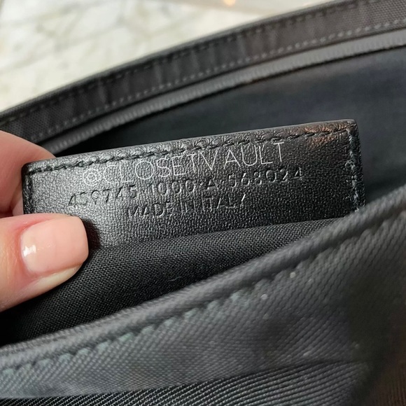 SOLD🇺🇸Balenciaga Logo Campaign Clutch Large Nylon - Picture 10 of 12